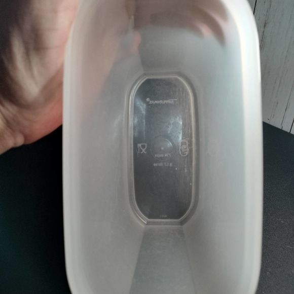 Tupperware Modular Mate Oval 3  #1613 w/  Lt. blue seal #1616 vintage  (E4) - Picture 9 of 11
